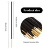 120 Pieces Incense Sticks 6 Various Scents Incense Burner