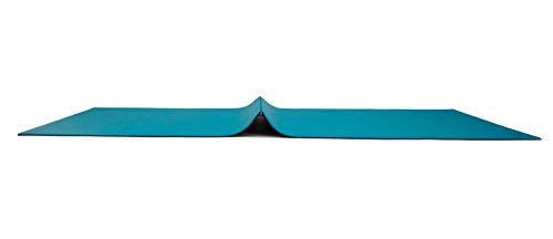 21z8HeehpzL Navy Blue Koru Fold Roll Yoga Mat