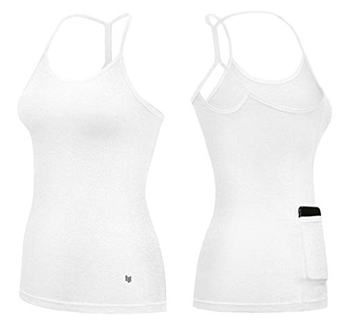 Yoga Tank with Side Pocket for Active Comfort and Style - ODODOS Workout Tank Tops for Women 1 ODODOS Workout Tank Tops for Women