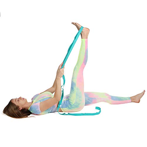 Yoga Stretch Strap for Stretching, Yoga, Pilates, Dance and Gymnastics