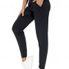 Yoga Joggers Pants with Pockets Athletic Leggings Tapered Lounge Pants