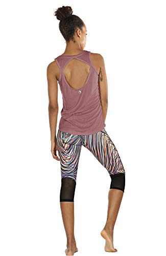 31-vWF22S1L Women Yoga Tops Activewear Open Back