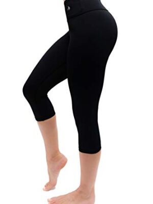 Yoga Capris Compression Capri Leggings for Women
