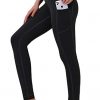 Double Couple Yoga Pants with Pockets High Waist