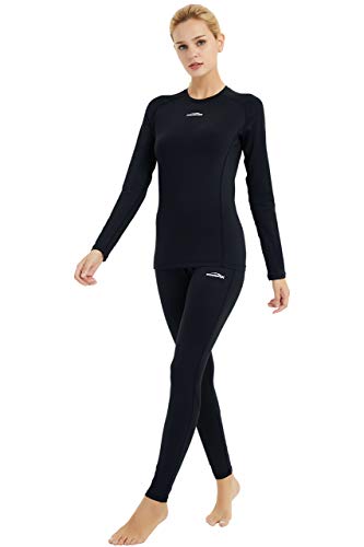 314m4p6CiQL Stay Cozy and Stylish with Yoga Women Thermal Underwear Long Johns Set - Perfect for Winter Workouts