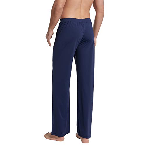 3150+MX7pHL Lu's Chic Men's Pajama Pants Long Yoga Bottoms