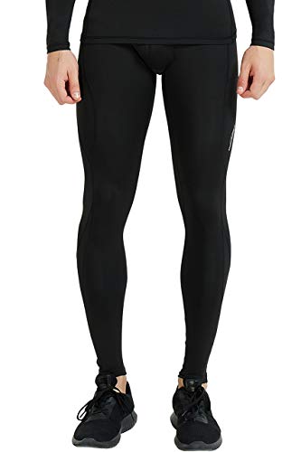 3152GaLy9mL.SL1500 Men's Thermal Compression Base Layer Pants - Ideal for Running, Workout, and Yoga