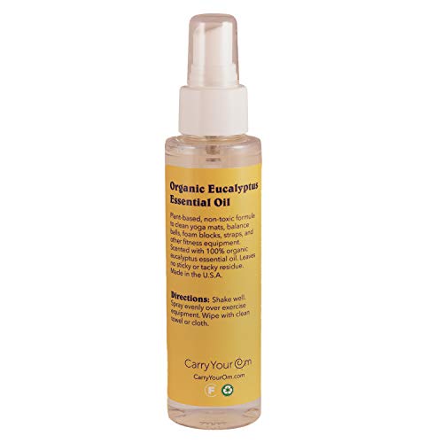 3166v+2tKzL Clean Your Om Yoga Mat Cleaner - All Natural Cleaner Spray