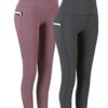 Yoga Leggings Pocket Pants Tummy Control