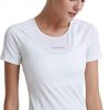 COOLOMG Stretchy Cotton Sport Breast Cancer