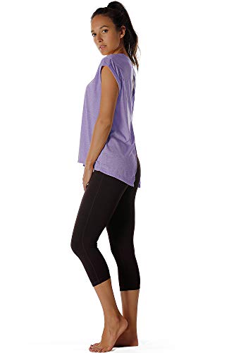 318ZItqicZL Yoga t-Shirts Activewear Exercise Tops for Women
