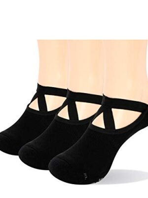 YUEDGE Yoga Socks with Grips for Women