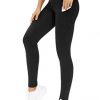THE GYM PEOPLE Thick High Waist Yoga Pants with Pockets