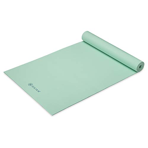 Gaiam Yoga Mat Premium Solid Color Non Slip Exercise