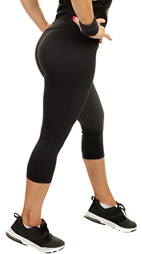 Yoga Capris Compression Capri Leggings for Women
