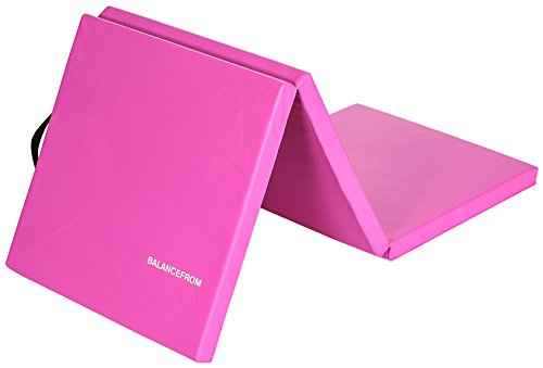 BalanceFrom 2" Thick Tri-Fold Folding Exercise Mat
