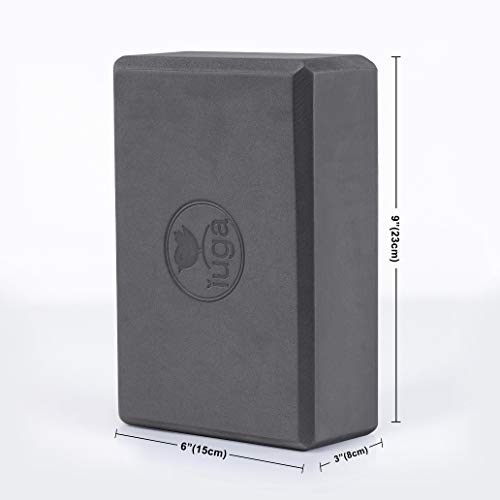 31KJeSk9+iL IUGA Yoga Block 2 Pack with Yoga Strap