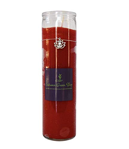 Red Candle - Lotus/Charm - Meditation, Spiritual