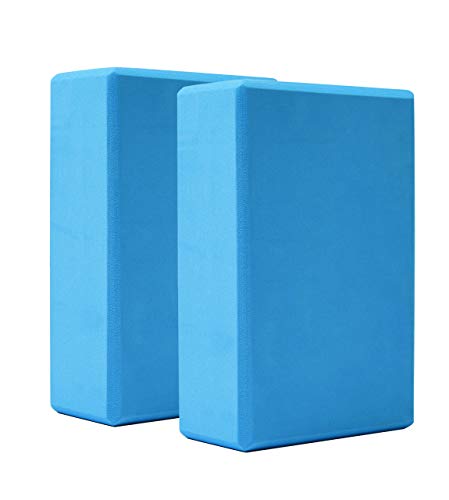 LDsports Yoga Block (Set of 2) 9"x6"x3" High Density EVA Foam Brick 1 LDsports Yoga Block (Set of 2) 9"x6"x3" High Density EVA Foam Brick