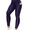 SUUKSESS Women Reflective High Waisted Running Leggings