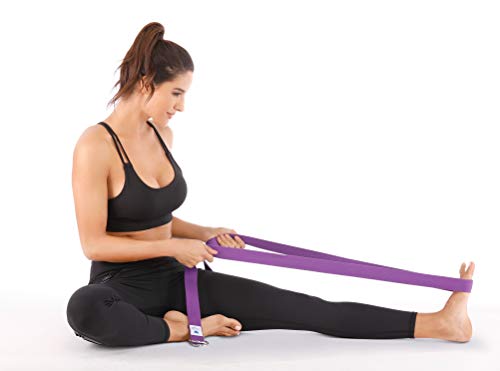 31OhxcSQmaL IUGA Yoga Block 2 Pack with Yoga Strap