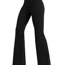 High Waisted Boot-Cut Yoga Pants Tummy Control