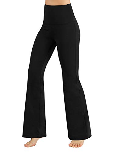 High Waisted Boot-Cut Yoga Pants Tummy Control