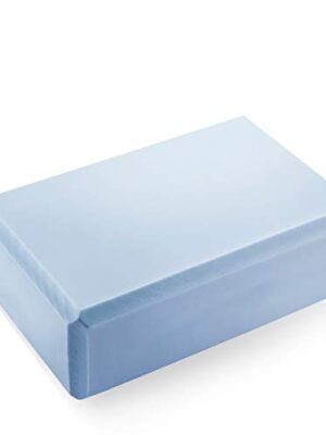 Yoga Blocks 2 Pack(Blue), High Density Light Weight EVA Foam