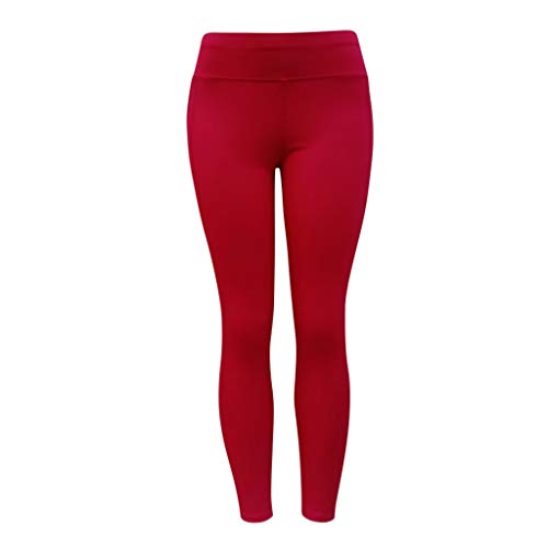 31R68ShWizL Yoga Pants with Pockets: The Perfect Fitness Companion in Crimson