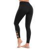 LEINIDINA Cutout High Waisted Yoga Pants with Pockets