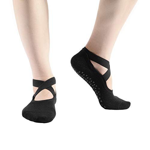 31SkDXtNcPL Pauboland Women's 6-Pack Black Padded Cushion Non-Slip
