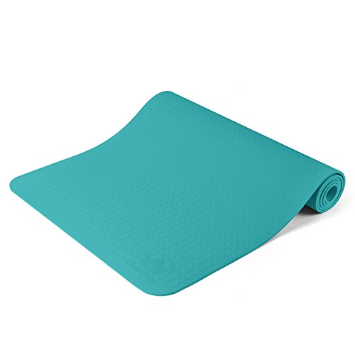 31UYQekncmL Yoga Mat with Sturdy Cotton Mat Strap Carrier