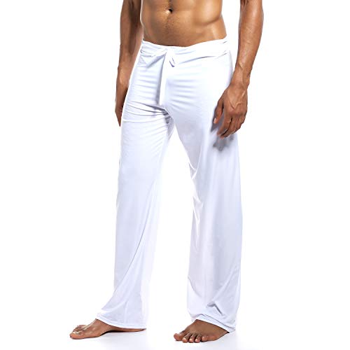 Lu's Chic Men's Loose Sleep Pants Long Loungewear