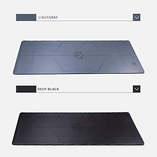 31WLX8DYlTL Yoga Mat,Classic Non Slip Exercise, Fitness Mats with Carrying Strap