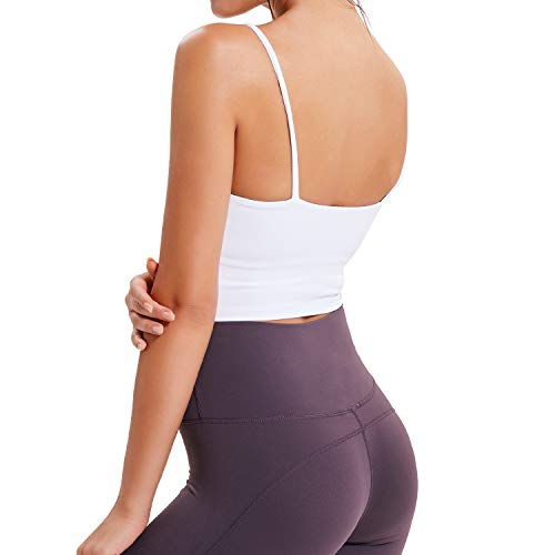 31X+p1Dz7ML Women Yoga Tank Tops Padded Sports Bra