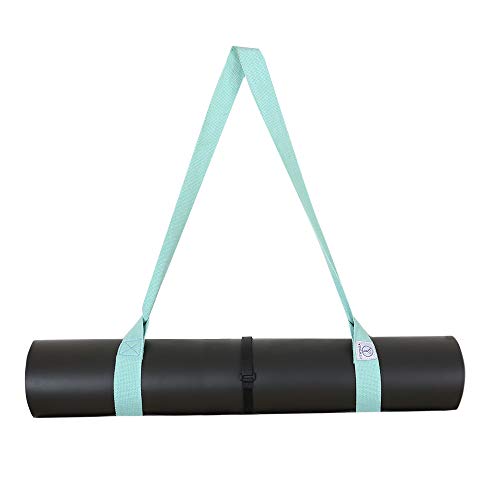 Yoga Mat Carrier Strap and Stretching Band Set - Carry Your Mat with Ease and Enhance Flexibility