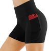 THE GYM PEOPLE High Waist Yoga Shorts for Women
