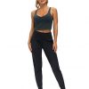 Yoga Joggers Pants with Pockets Athletic Leggings Tapered Lounge Pants