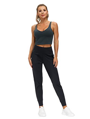 31ZpRXRLcaL Yoga Joggers Pants with Pockets Athletic Leggings Tapered Lounge Pants
