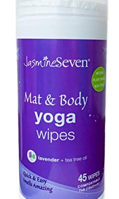 Jasmine Seven Yoga Wipes for Body and Mat 🧘