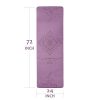 Enhance Your Yoga Practice with the Premium TPE 1/4 Inch Non-Slip Fitness Exercise Mat - Soft, Eco-Friendly, and Odor-Free