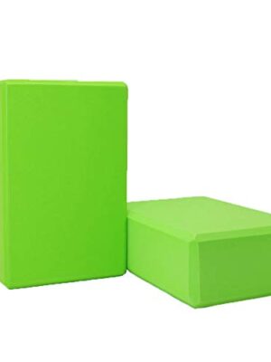 Sprifloral Yoga Blocks (Set of 2) 9" x 6" x 3"High Density