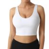 Letsfit Sports Bra for Women, Workout Fitness Crop Tank Tops