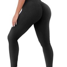 KUNISUIT Women's High Waisted Workout Leggings