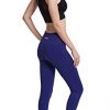 COOLOMG Women's Yoga Capri Leggings Workout Running Pants