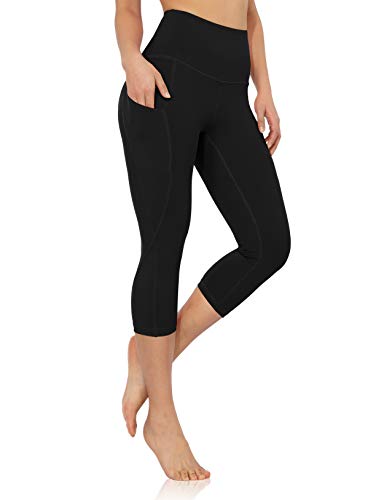 31cc8qZU6lL ODODOS Women's High Waisted Yoga Capris with Pocket