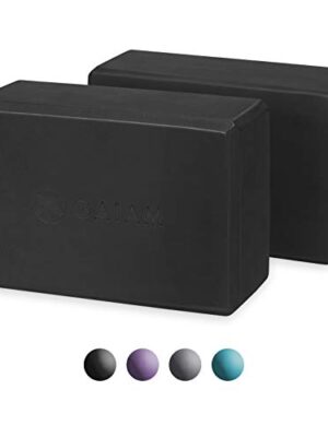 Gaiam Essentials Yoga Block (Set Of 2) - Supportive Latex-Free