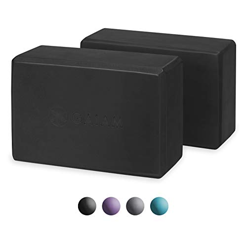 Gaiam Essentials Yoga Block (Set Of 2) - Supportive Latex-Free