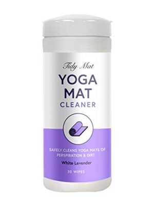 Tidy Mat Yoga Mat Cleaner Wipes, 30 Wipes