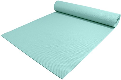 YogaAccessories 1/4" Thick High-Density Deluxe Non-Slip